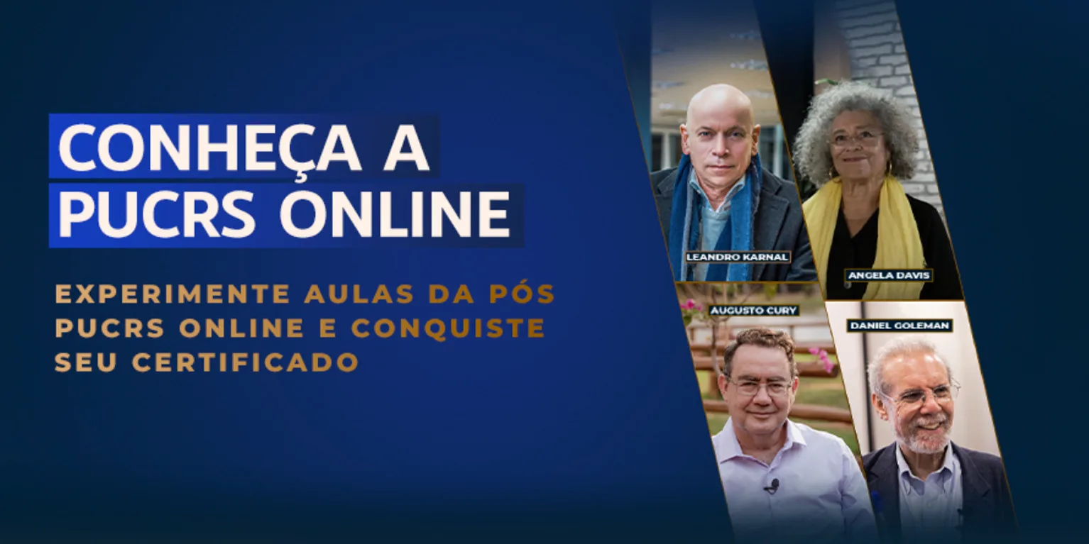 Imagem da notícia: PUCRS oferece 40 cursos online gratuitos com certificado
