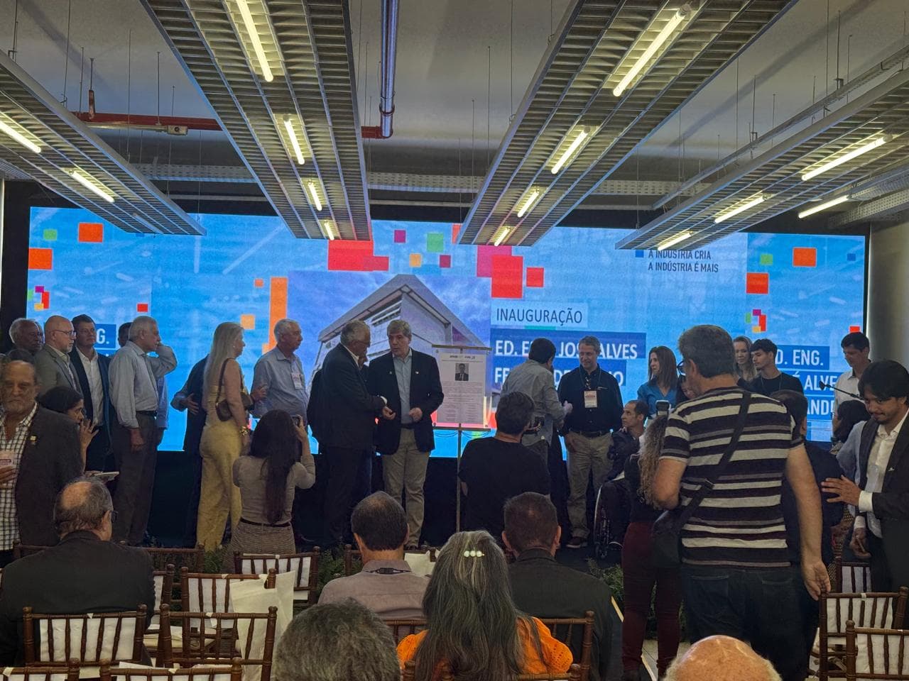 Imagem da notícia: Comitê de Cidadania do BB prestigia inauguração do novo Bloco de Engenharia da Faculdade SENAI Ítalo Bologna