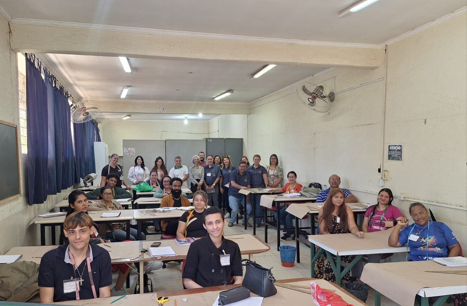 Imagem da notícia: Comitê de Cidadania visita OSCEIA e acompanha cursos profissionalizantes em Goiânia