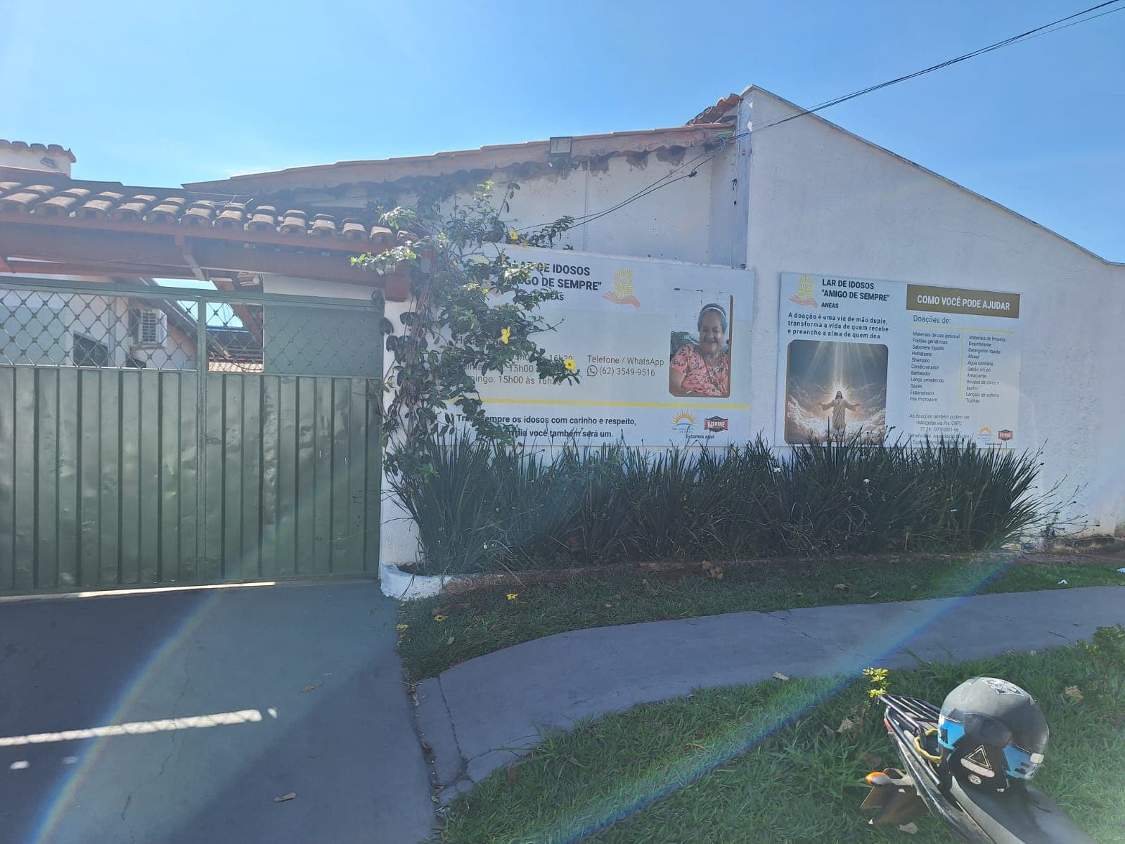 Imagem da notícia: Visita ao Lar de Idosos Amigo de Sempre fortalece laços com a comunidade de Aparecida de Goiânia