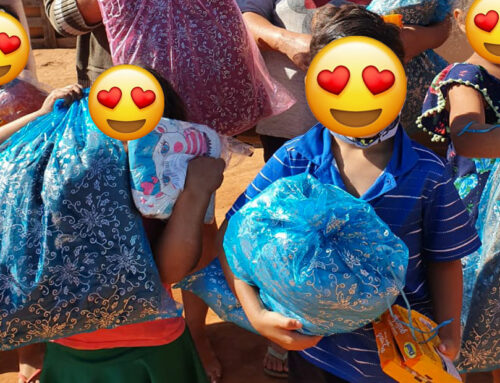 Comitê doa 120 Cobertores para famílias na região do Aterro Sanitário em Aparecida de Goiânia